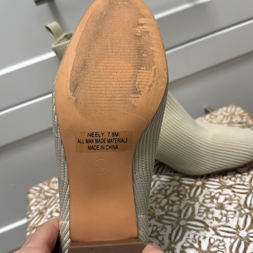 Joie x Revolve Neely Ivory Sock Bootie Never Worn - Picture 2 of 3
